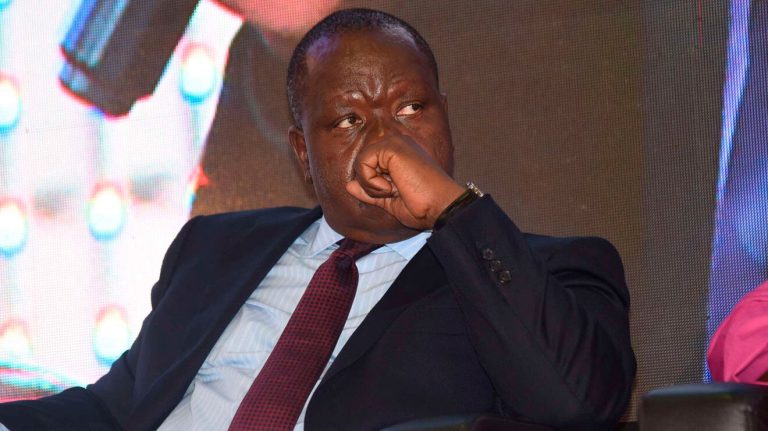 Former Interior cabinet secretary Fred Matiangi