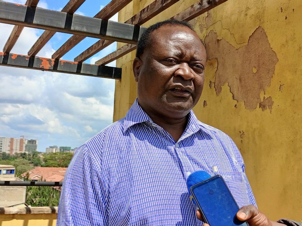 Joel Shunza Gitali chairman of Tobacco Control and Health Promotion