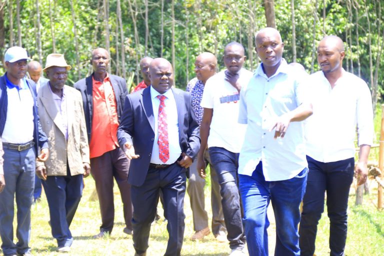 Kisii County Executive Committee Member for Environment Ronald Nyakweba