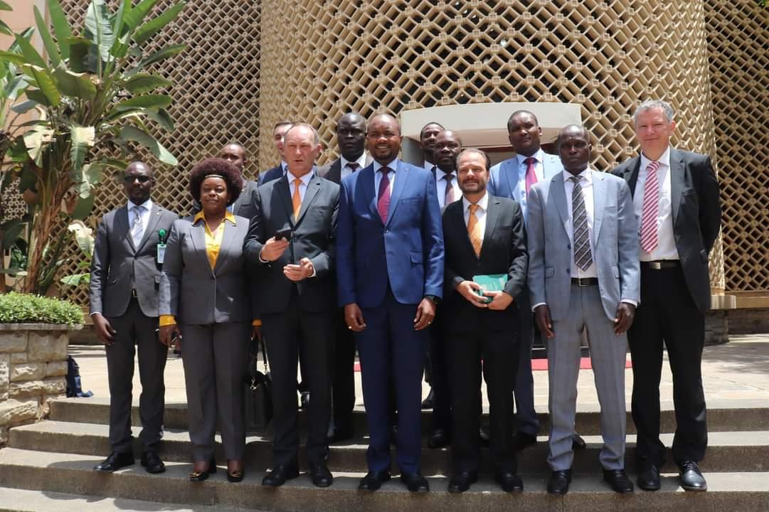 Members of the National Assembly Defence, Intelligence and Foreign Relations Committee and a delegation of the Austrian Parliament