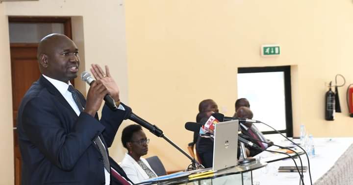 Principal Secretary for Immigration and Citizen Amb. Julius Bittok