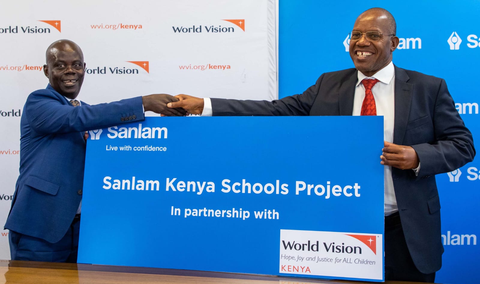 Sanlam Kenya Group CEO Dr Nyamemba Tumbo during the launch of the programme