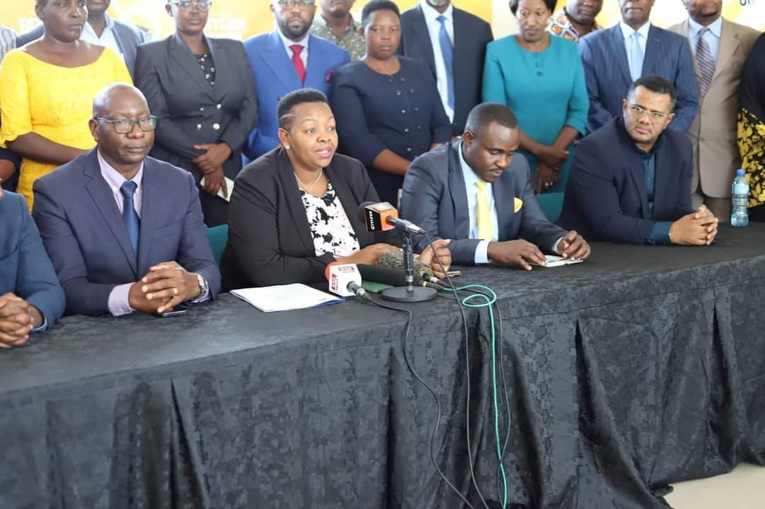 Veronica Maina Welcomes New Top Brass at UDA
