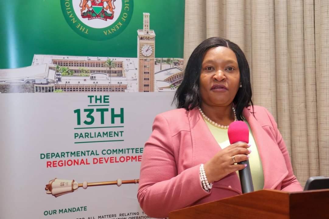 Cabinet Secretary for East African Community, Arid and Semi-Arid Lands and Regional Development Ms. Rebecca Miano