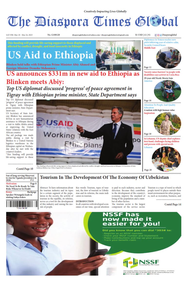 Diaspora Times Global Mar 18 - Mar 24, 2023_001