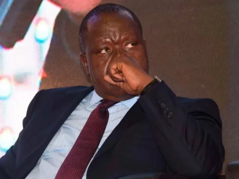 Former Interior CS Fred Matiangi