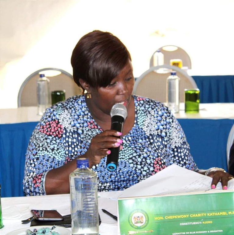 Kenya Maritime Affairs Principal Secretary Ms. Betty Njagi