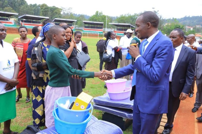 Kisii county Governor Simba Arati launches Elimu na Simba Scholarship to assist vulnerable children