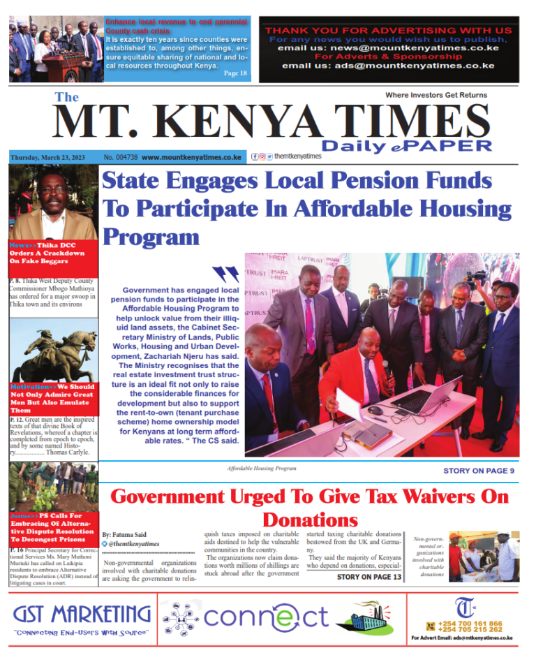 March 23, 2023 Mt Kenya Times ePAPER_001