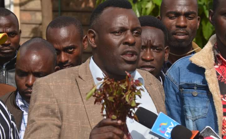 Miraa Growers and Traders Cooperative Union chairman Moses Lichoro