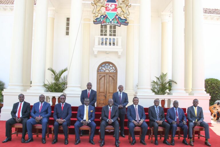 President Ruto during the the swearing-in of Solicitor General Shadrack Mose at State House, Nairobi