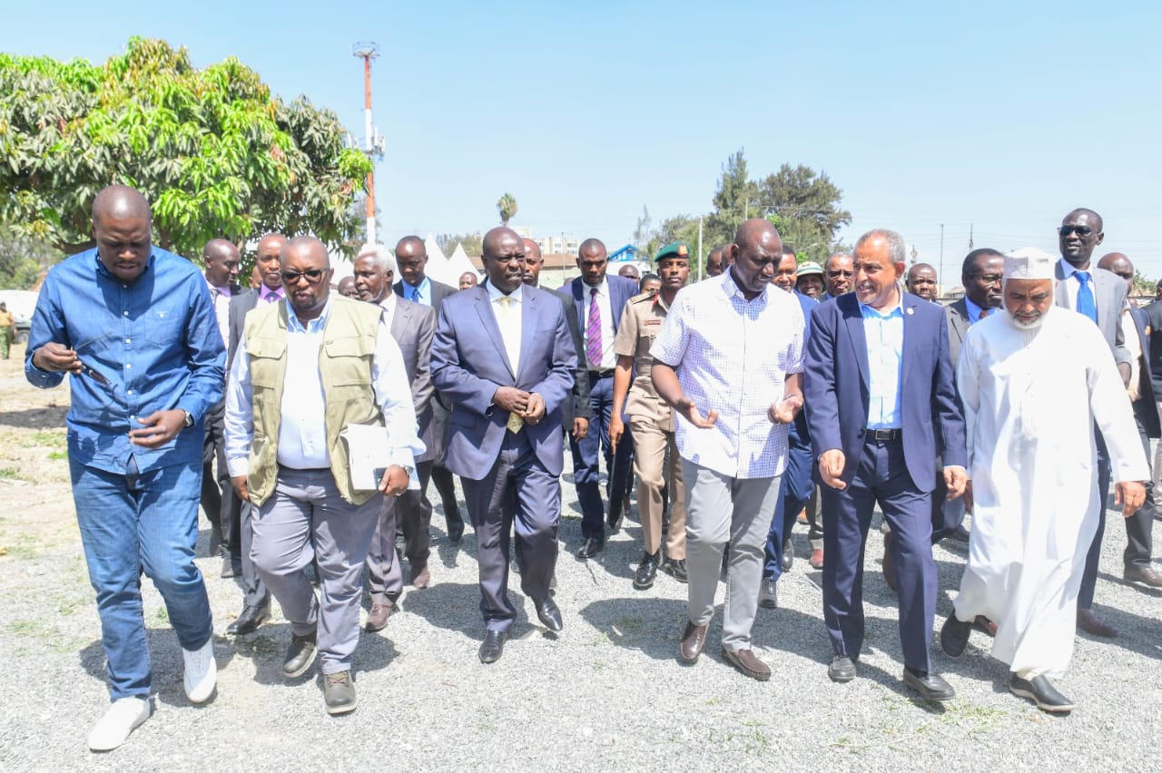 President William Ruto made the remarks during the ground-breaking of the proposed Starehe Point Affordable Housing project.