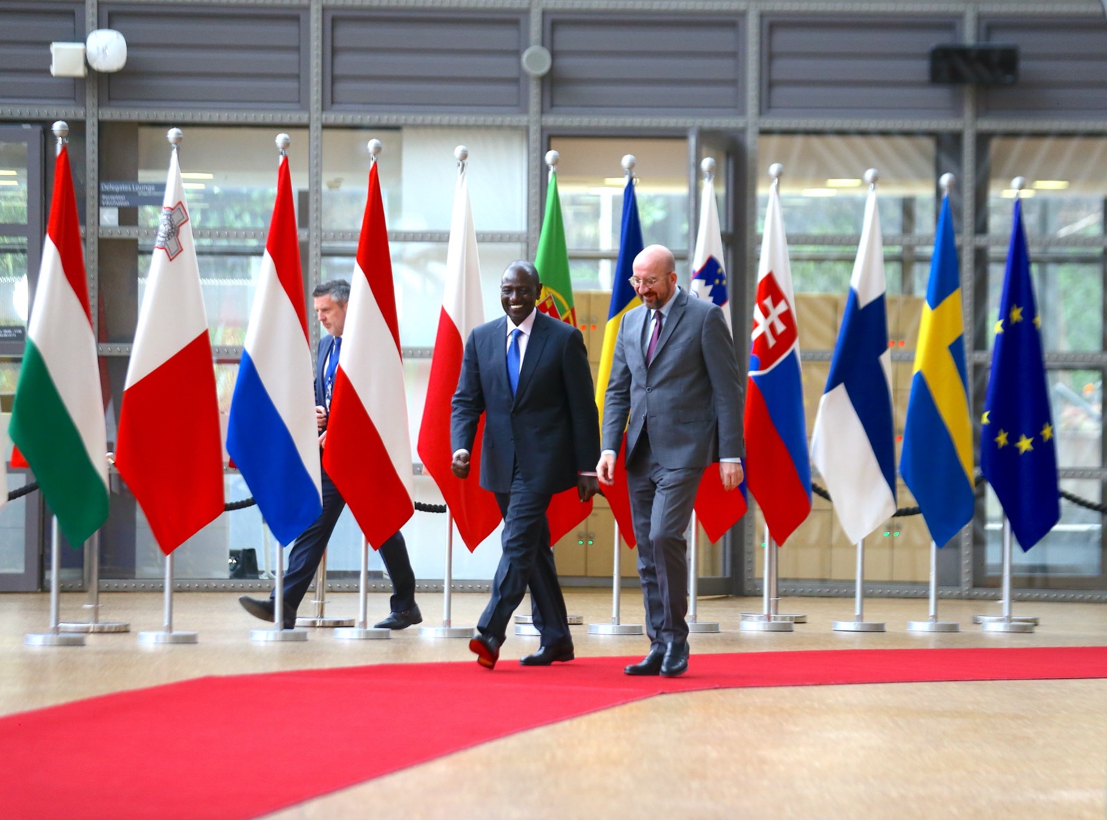 The President of the European Council reaffirmed the bloc's support for an African Union seat at the G20