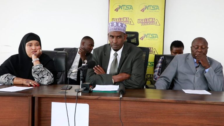Chairman of NTSA Aden Noor Ali