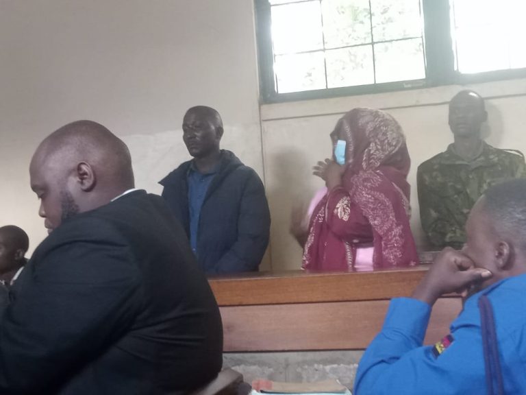 Cyprian Karuri and Pauline Moraa appeared before Kisii Law Court