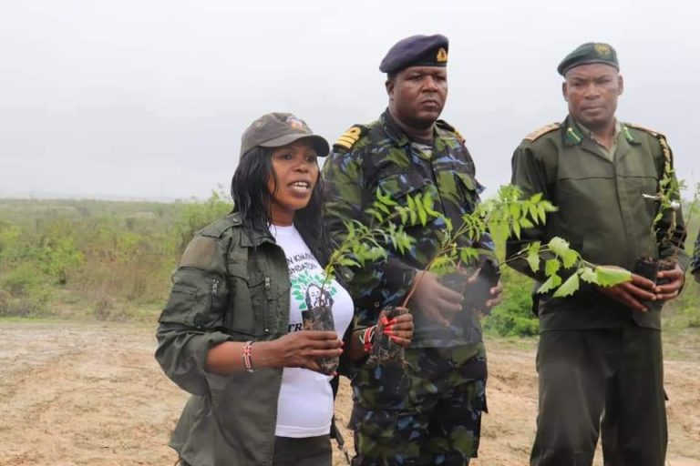 Dedan Kimathi Foundation C.E.O, Ms. Evelyn Wanjugu Kimathi