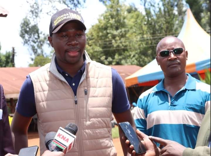 Manyatta Member of Parliament Mr. Gitonga Mukunji
