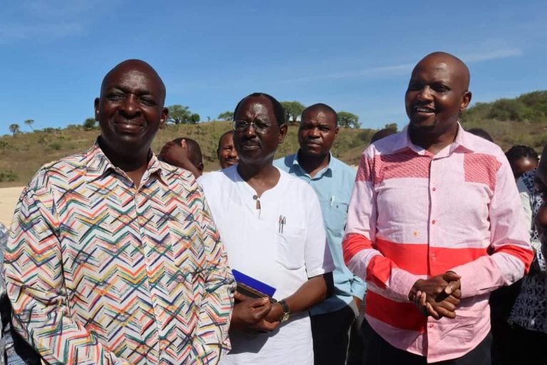 Ministry of Investments, Trade & Industry CS Kuria and MP James Mwangi Gakuya