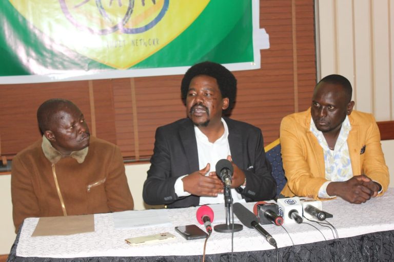 Nairobi County Social Audit Network chairman Edward Githaiga