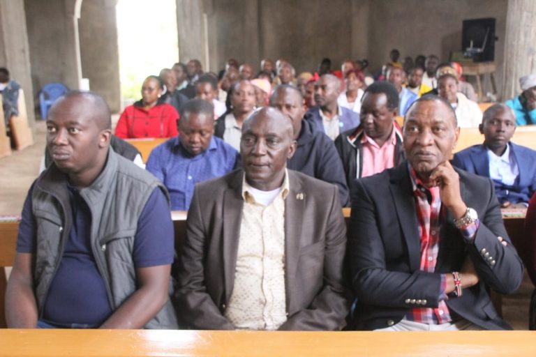 New KCC chairman Maina Kamiru, Tana Water Works Development Agency chairman Wanyaga Gathaka