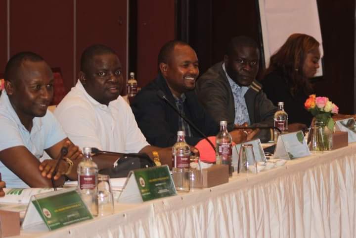 Parliamentarians during yesterday's session