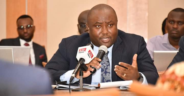 Principal Secretary for Energy Alex Wachira when he appeared before the committee yesterday