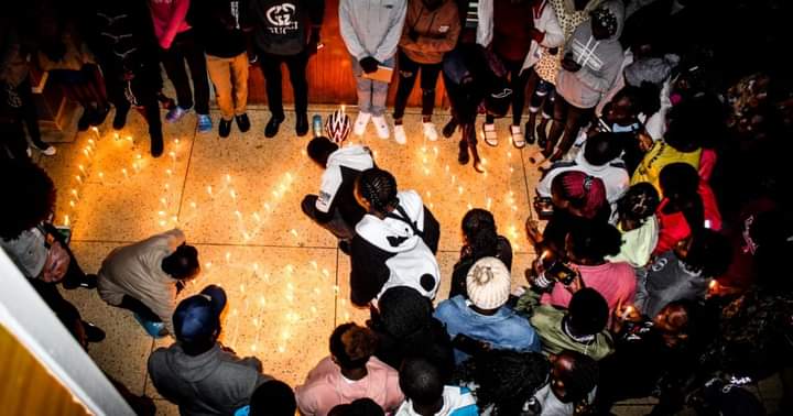 Students Hold Vigil In Honour Of Fallen Pwani University Students