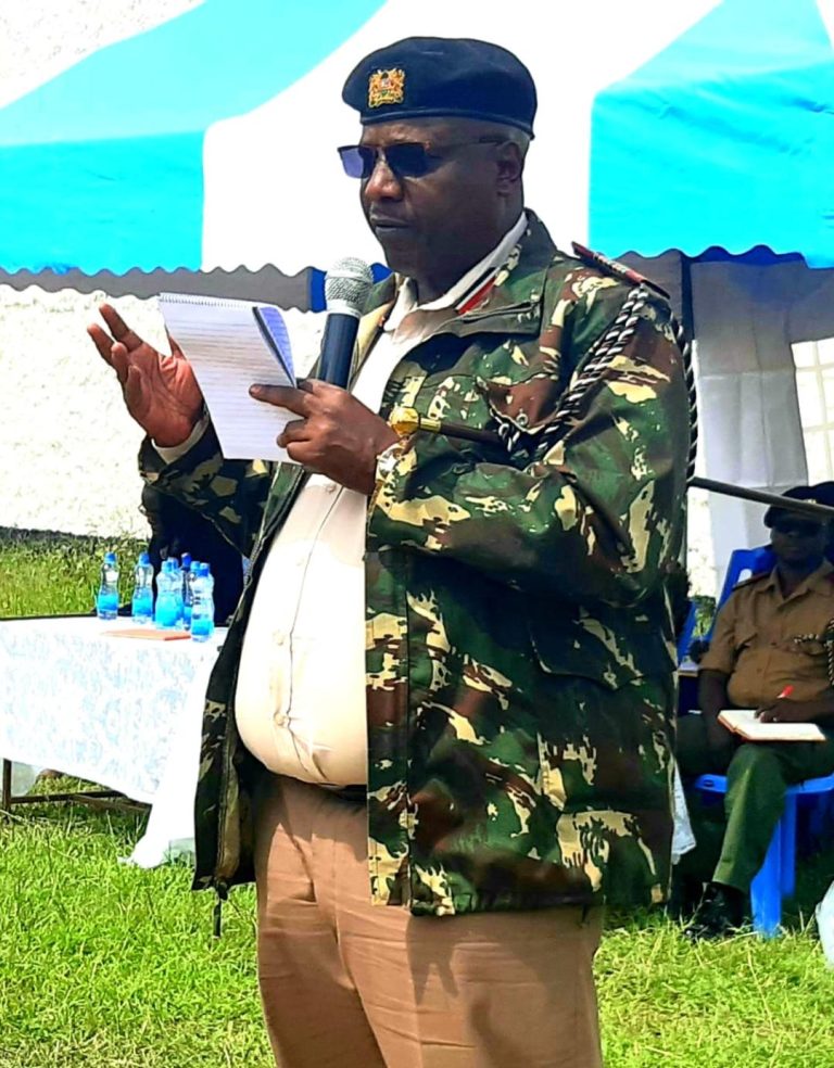 DCC Juja Sub-County Mr. Charles Muriithi
