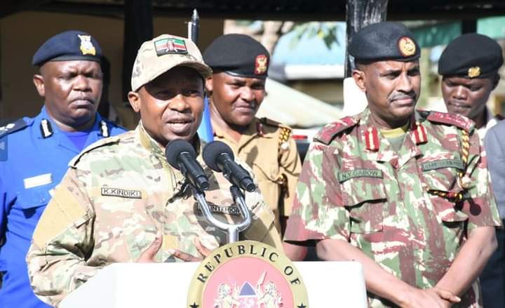 Interior Cabinet Secretary Professor Kithure Kindiki