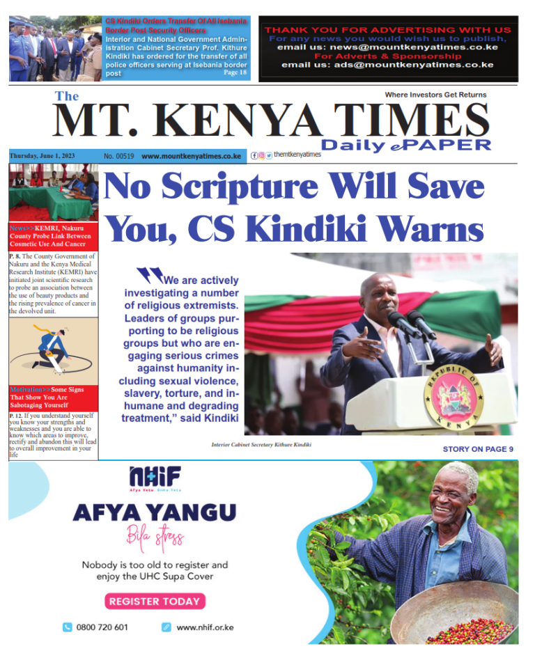 June 1, 2023 Mt Kenya Times ePAPER_001