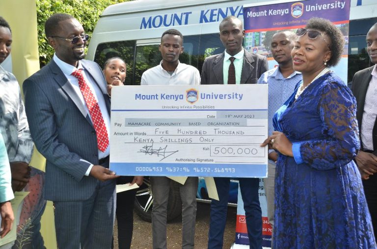 MAMACARE Community-Based organisation receives ksh.500,000 scholarship