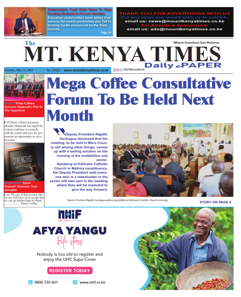 May 15, 2023 Mt Kenya Times ePAPER_001