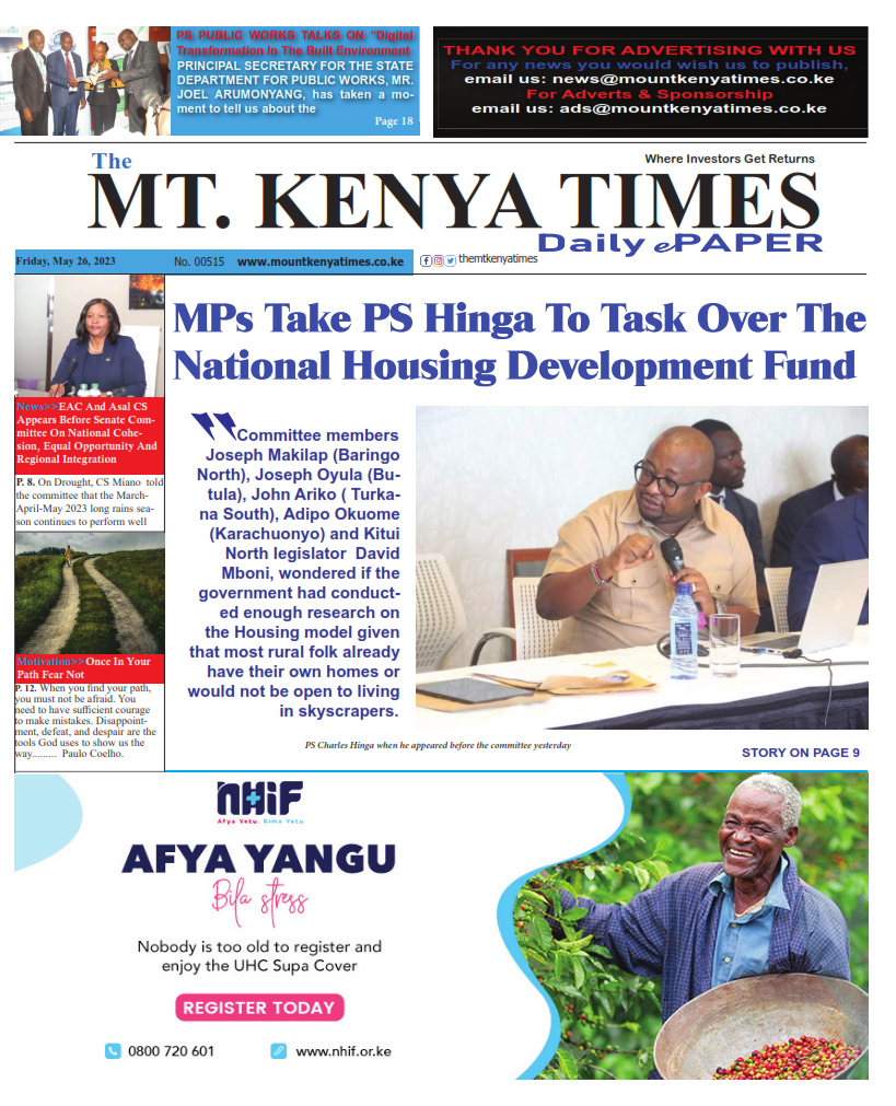 May 26, 2023 Mt Kenya Times ePAPER_001