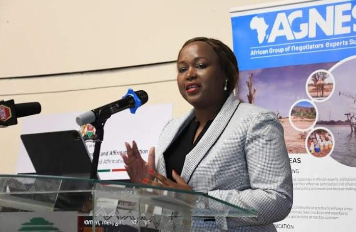 Principal Secretary State Department for Gender and Affirmative Action Veronica Nduva