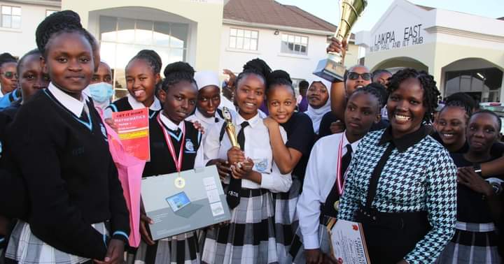 St Jude students celebrates after emerging top