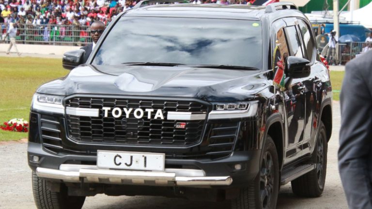 CJ Martha Koome's state-of-the-art Toyota Land Cruiser 300 GR Sport