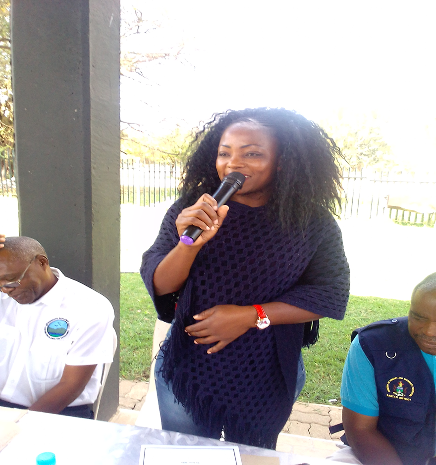 Guest of Honour Mrs Faith Gotore