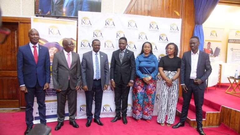 KCA University Creative industry hosting CS Ababu Namwamba