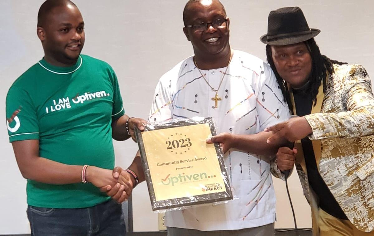 Optiven, a leading real estate company recently received the esteemed KEMEN Community Service Award