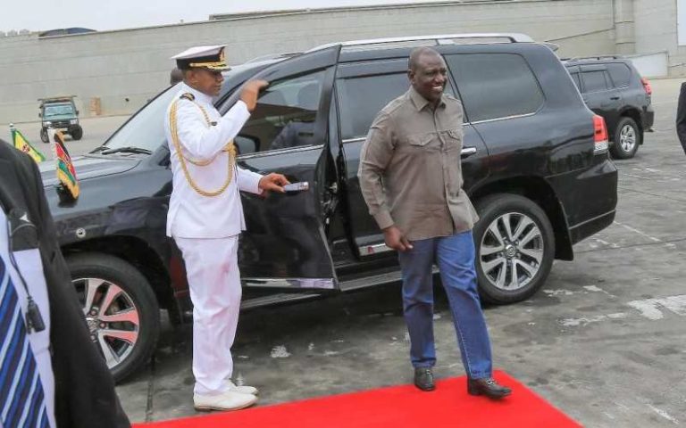 President William Ruto leaves the country for a visit to Europe. File photo