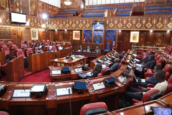 Senate adhoc committee during last Friday session with religious groups leaders