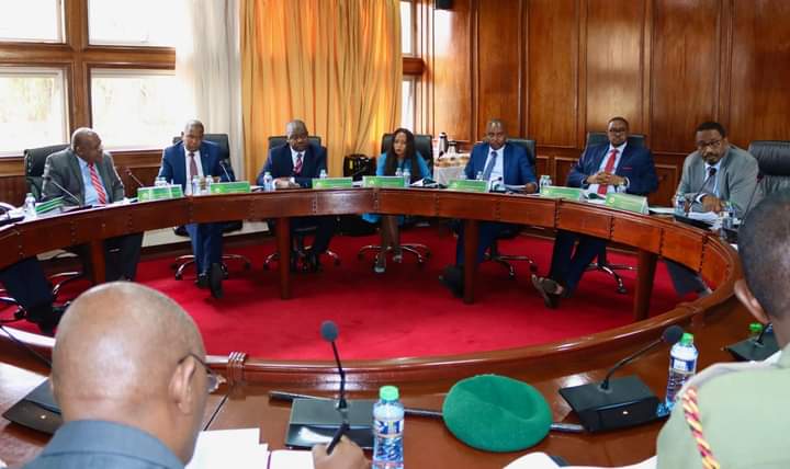 Some of the parliamentarians during yesterday's session