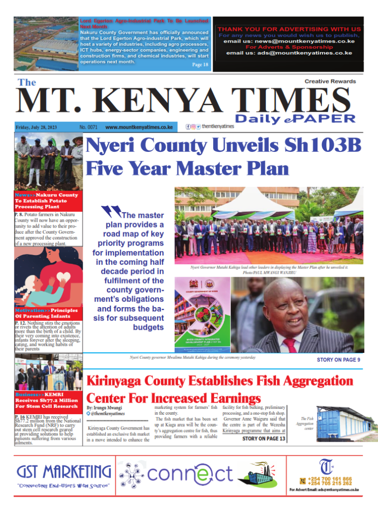 July 28, 2023 Mt Kenya Times ePAPER_001