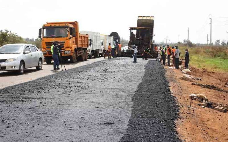 Nakuru City Undergoing Roads Improvement.