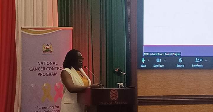 National Cancer Control Program head Dr Mary Nyangasi