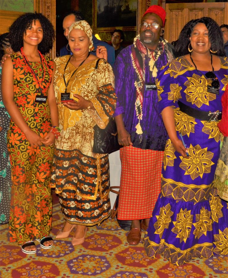 Photo 1 Guests were in the best traditional East African attire at the House of Lords. Photo _ SHAMLAL PURI