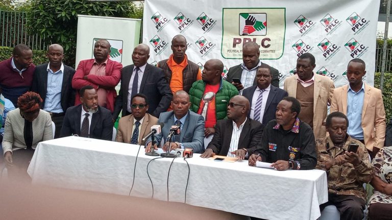 Political Parties Liaison Committee press briefing