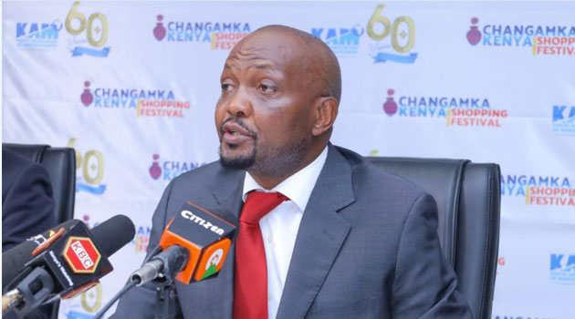 Trade and Investment Cabinet Secretary Moses Kuria