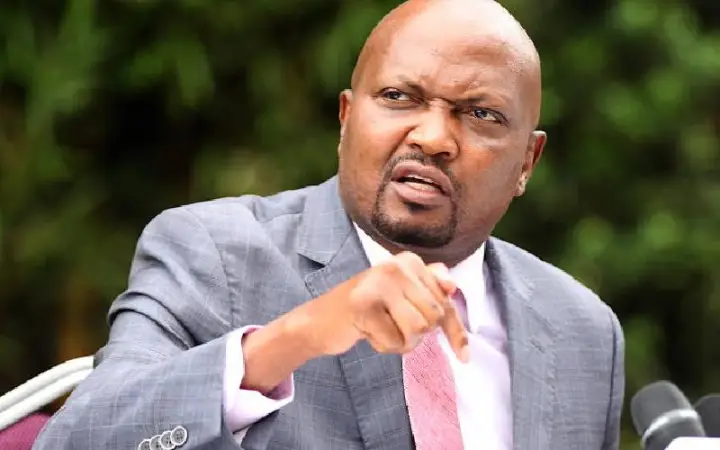 Trade and Investment Cabinet Secretary Moses Kuria