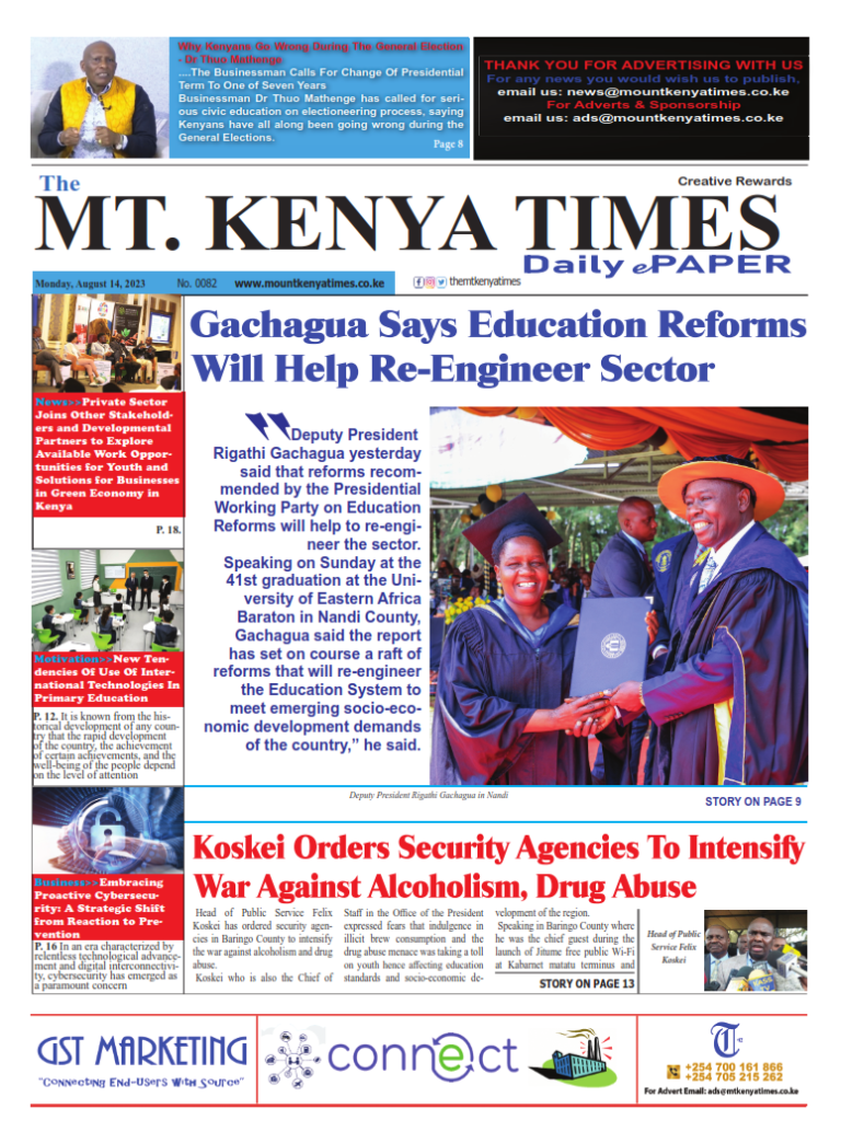 Aug 14, 2023 Mt Kenya Times ePAPER_001